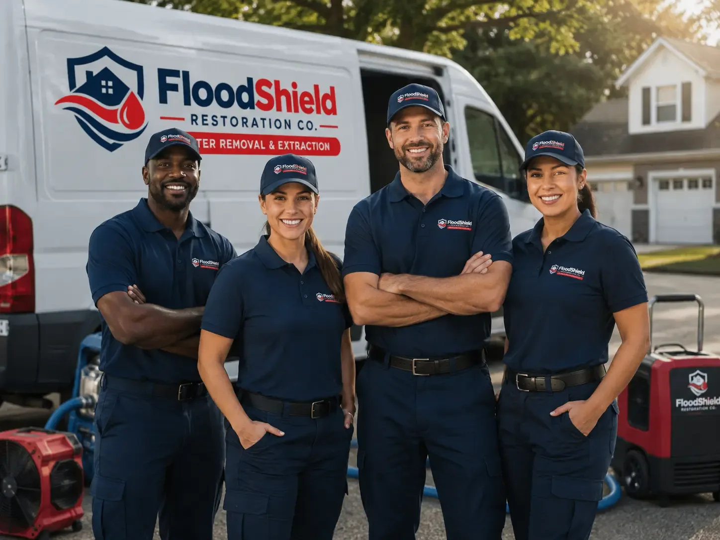 Flood Damage Restoration company in Hinton, IA
