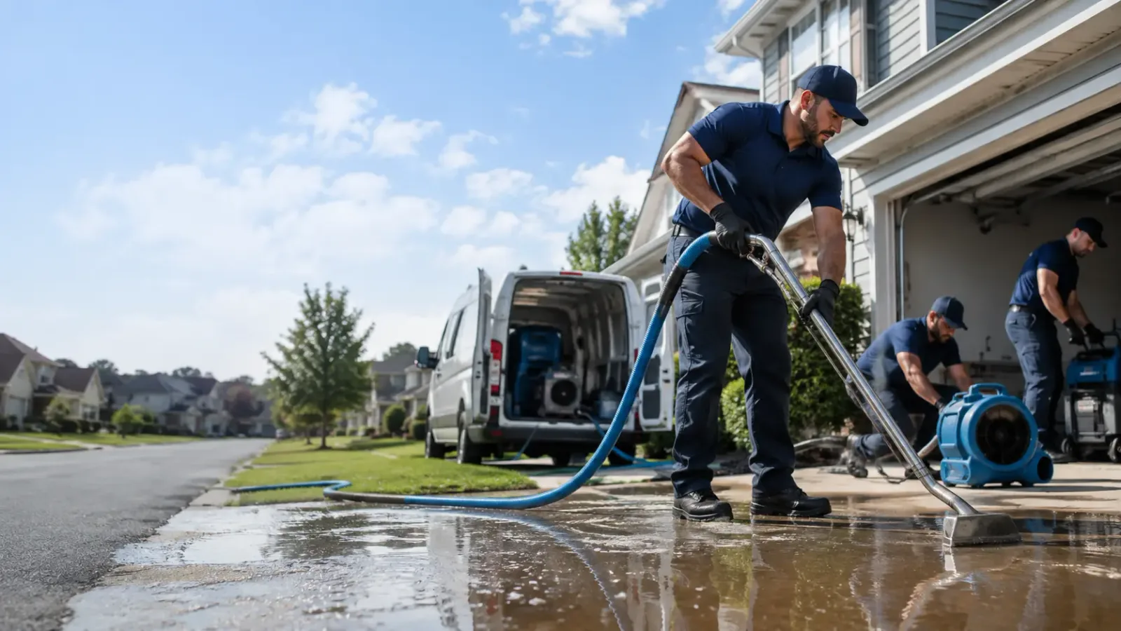 Flood Damage Restoration in Hinton, IA